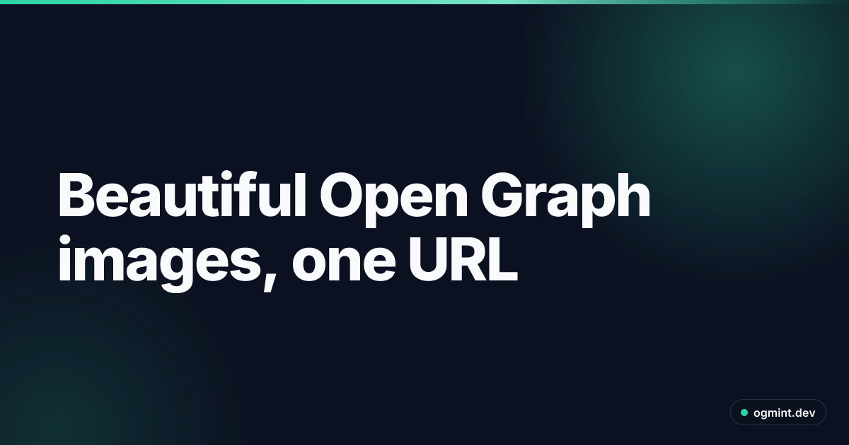 Live Open Graph card rendered by the OGMint API